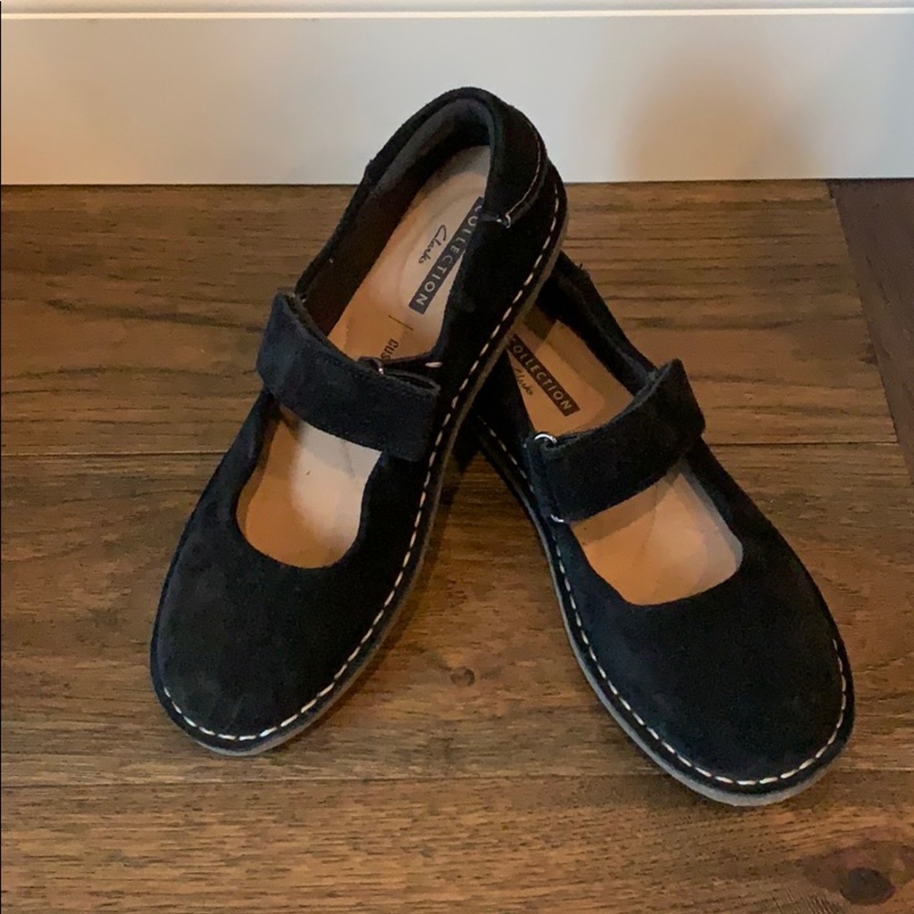 Clarks Mary Jane Flats